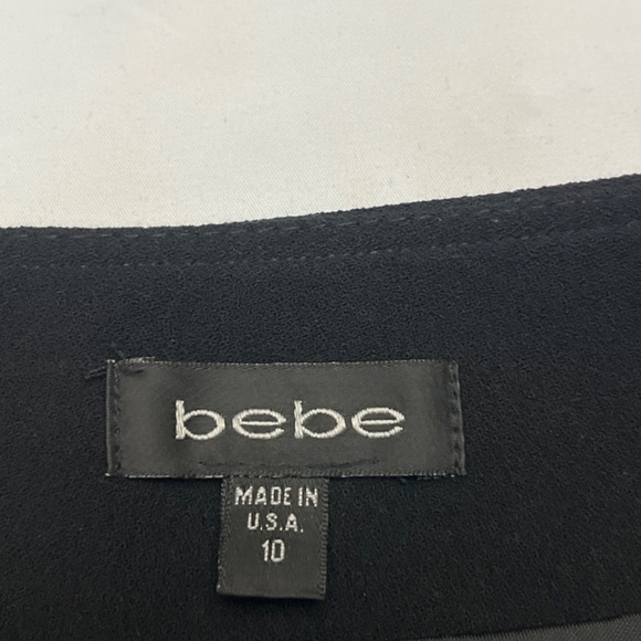 Very Pretty Black BeBe Skirt.  Fun and Flirty.  Sz. 10. - Picture 8 of 11